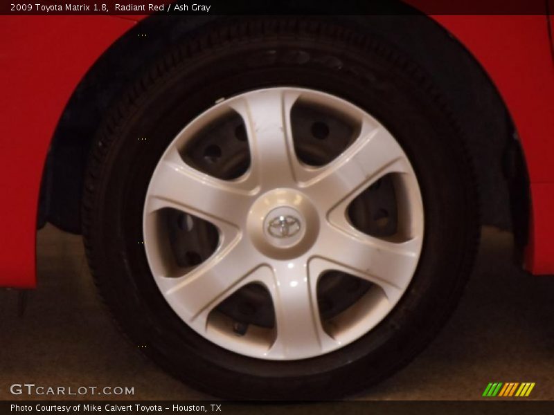 Radiant Red / Ash Gray 2009 Toyota Matrix 1.8