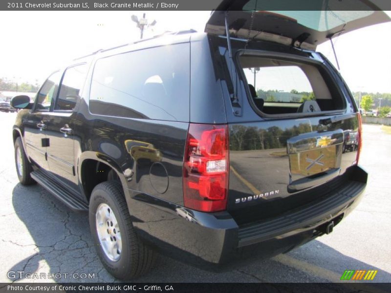 Black Granite Metallic / Ebony 2011 Chevrolet Suburban LS