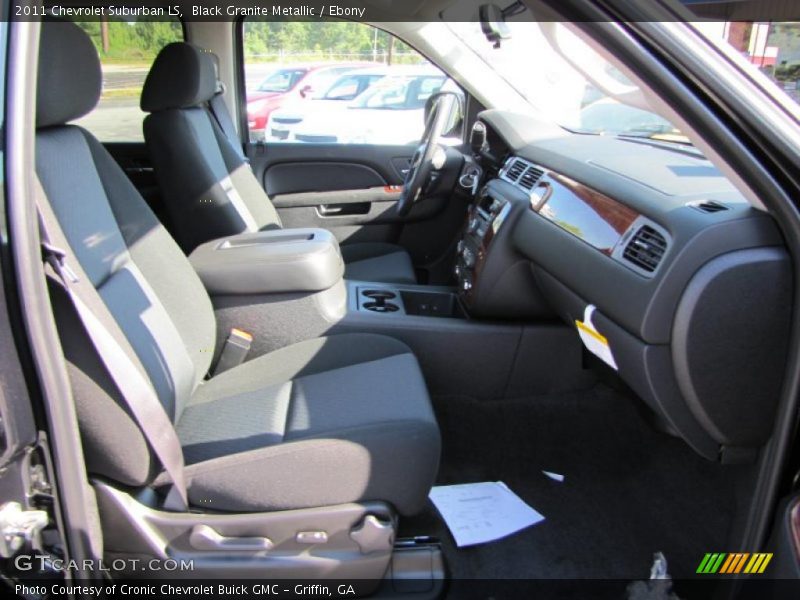 Black Granite Metallic / Ebony 2011 Chevrolet Suburban LS