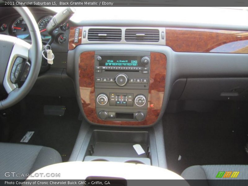 Black Granite Metallic / Ebony 2011 Chevrolet Suburban LS