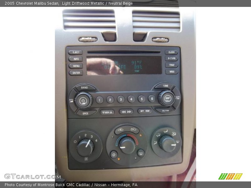 Light Driftwood Metallic / Neutral Beige 2005 Chevrolet Malibu Sedan