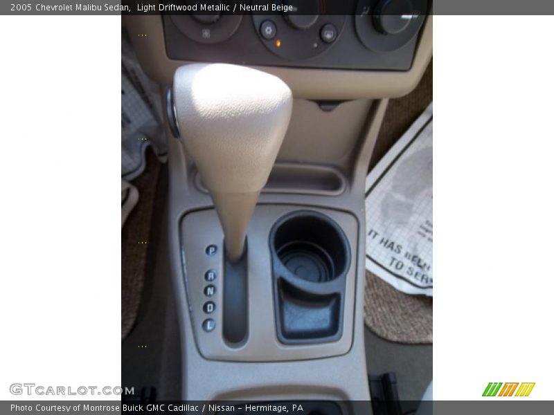 Light Driftwood Metallic / Neutral Beige 2005 Chevrolet Malibu Sedan