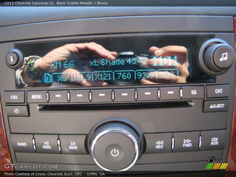 Black Granite Metallic / Ebony 2011 Chevrolet Suburban LS