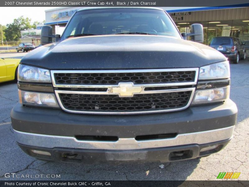 Black / Dark Charcoal 2007 Chevrolet Silverado 2500HD Classic LT Crew Cab 4x4