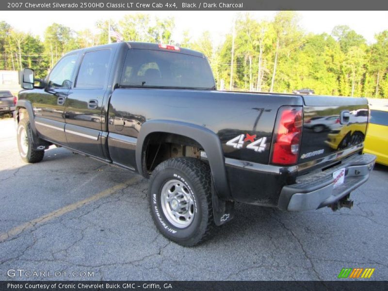 Black / Dark Charcoal 2007 Chevrolet Silverado 2500HD Classic LT Crew Cab 4x4