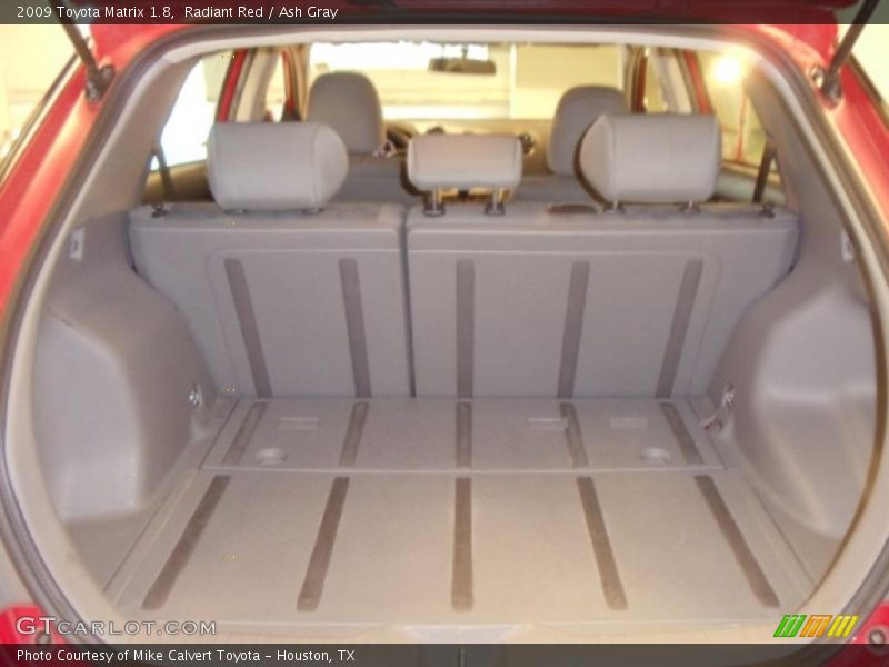 Radiant Red / Ash Gray 2009 Toyota Matrix 1.8