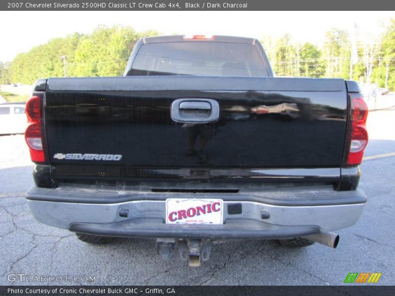Black / Dark Charcoal 2007 Chevrolet Silverado 2500HD Classic LT Crew Cab 4x4