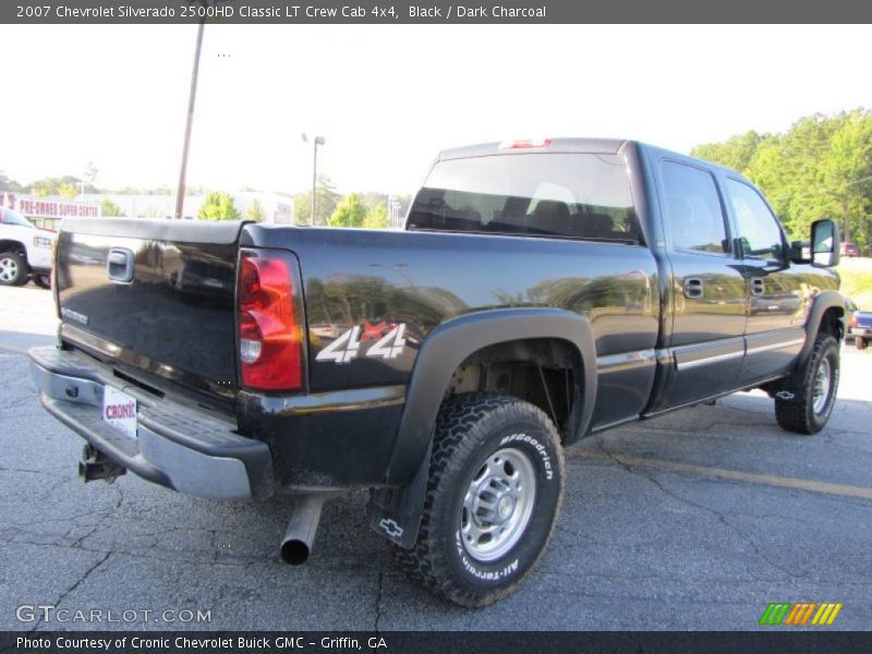 Black / Dark Charcoal 2007 Chevrolet Silverado 2500HD Classic LT Crew Cab 4x4