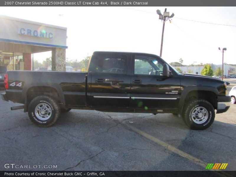 Black / Dark Charcoal 2007 Chevrolet Silverado 2500HD Classic LT Crew Cab 4x4