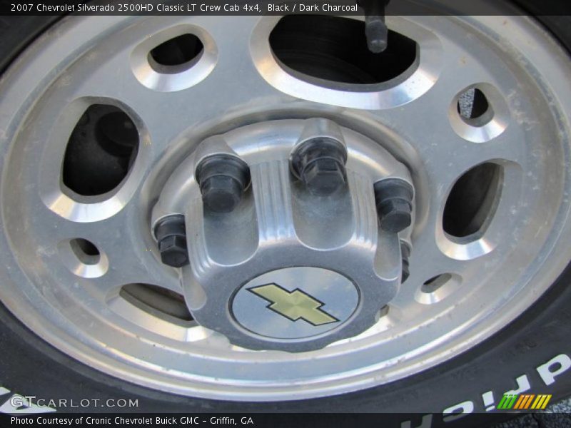Black / Dark Charcoal 2007 Chevrolet Silverado 2500HD Classic LT Crew Cab 4x4