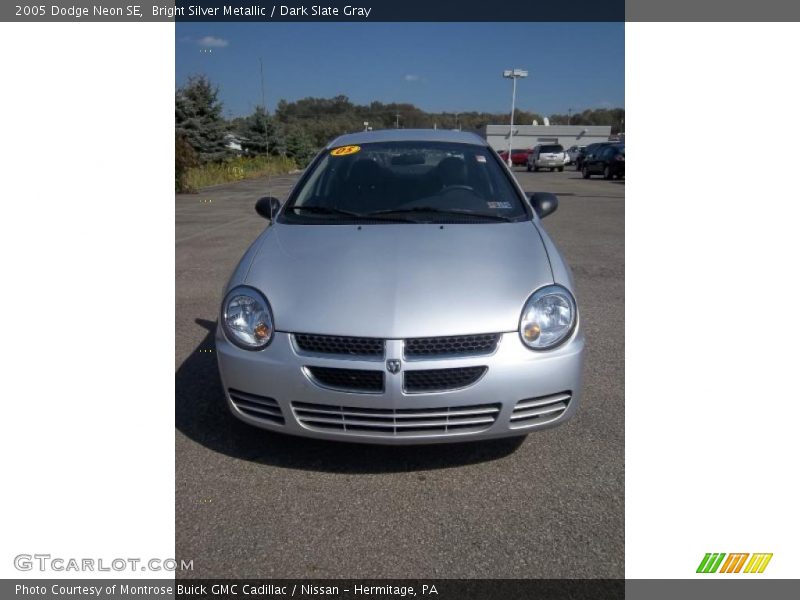 Bright Silver Metallic / Dark Slate Gray 2005 Dodge Neon SE