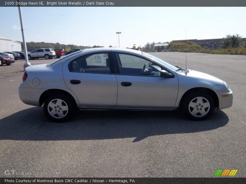 Bright Silver Metallic / Dark Slate Gray 2005 Dodge Neon SE