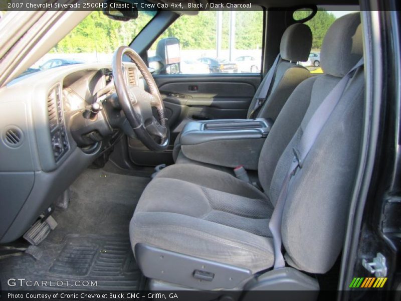 Black / Dark Charcoal 2007 Chevrolet Silverado 2500HD Classic LT Crew Cab 4x4
