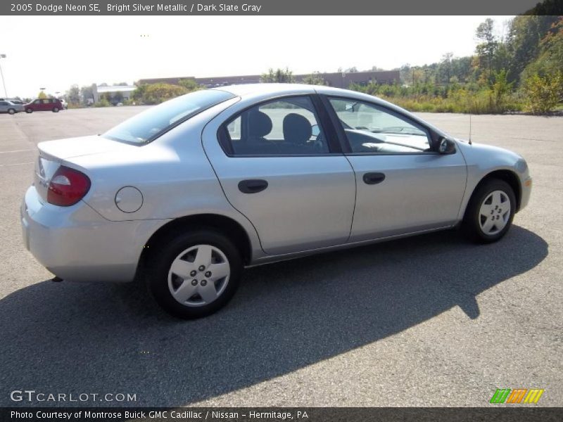 Bright Silver Metallic / Dark Slate Gray 2005 Dodge Neon SE