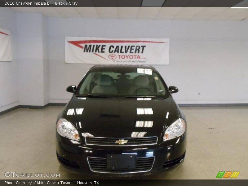 Black / Gray 2010 Chevrolet Impala LT