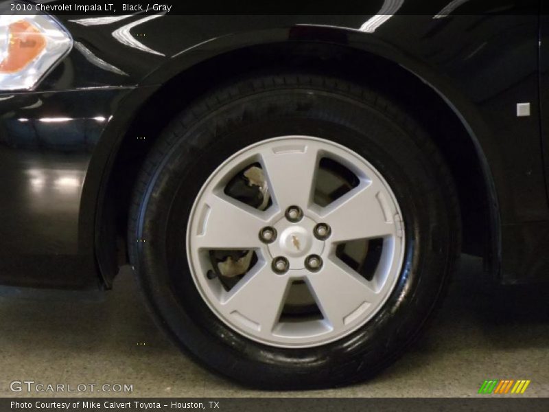 Black / Gray 2010 Chevrolet Impala LT