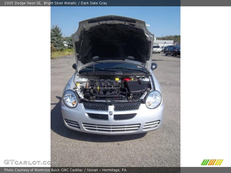 Bright Silver Metallic / Dark Slate Gray 2005 Dodge Neon SE
