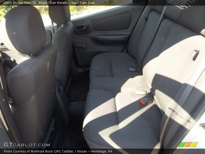 Bright Silver Metallic / Dark Slate Gray 2005 Dodge Neon SE