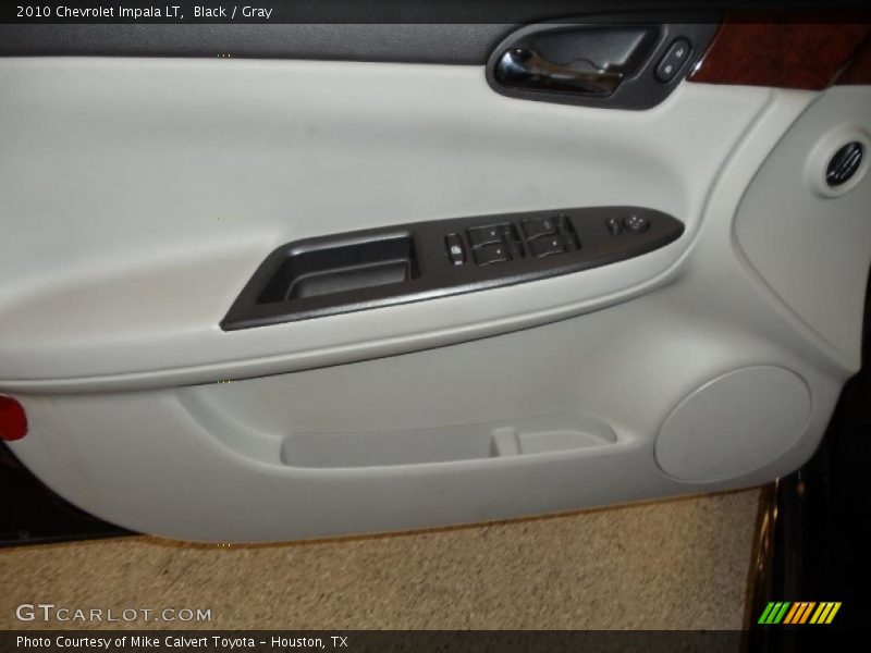 Black / Gray 2010 Chevrolet Impala LT