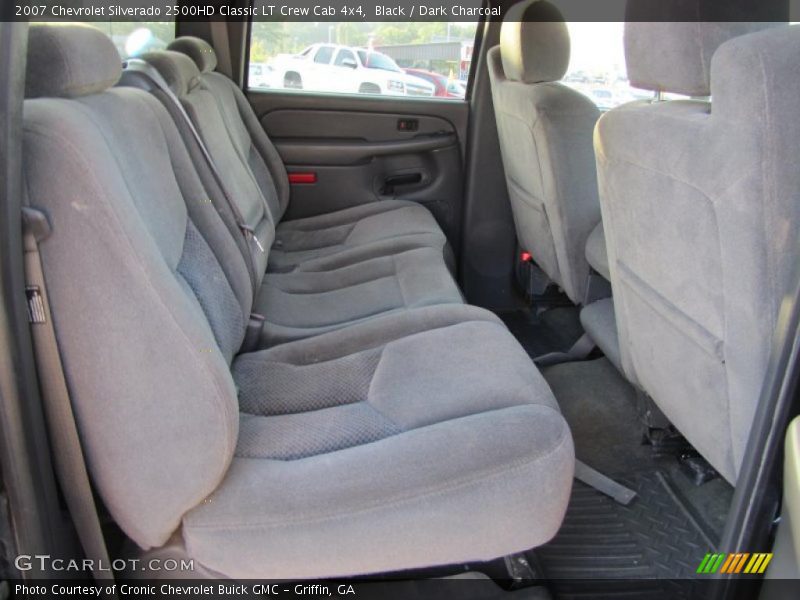 Black / Dark Charcoal 2007 Chevrolet Silverado 2500HD Classic LT Crew Cab 4x4