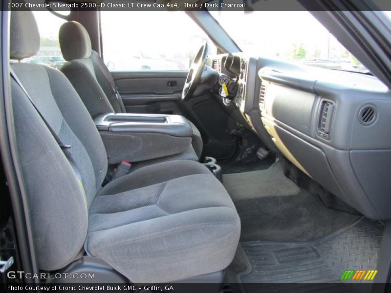 Black / Dark Charcoal 2007 Chevrolet Silverado 2500HD Classic LT Crew Cab 4x4