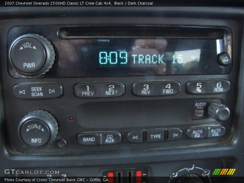 Black / Dark Charcoal 2007 Chevrolet Silverado 2500HD Classic LT Crew Cab 4x4