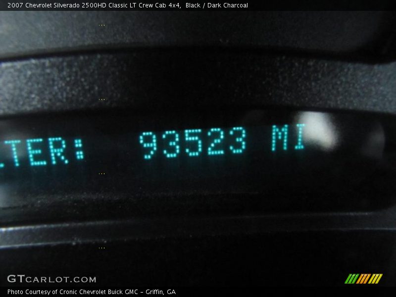 Black / Dark Charcoal 2007 Chevrolet Silverado 2500HD Classic LT Crew Cab 4x4