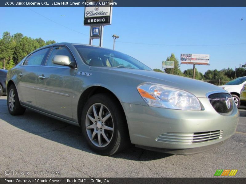Sage Mist Green Metallic / Cashmere 2006 Buick Lucerne CXL