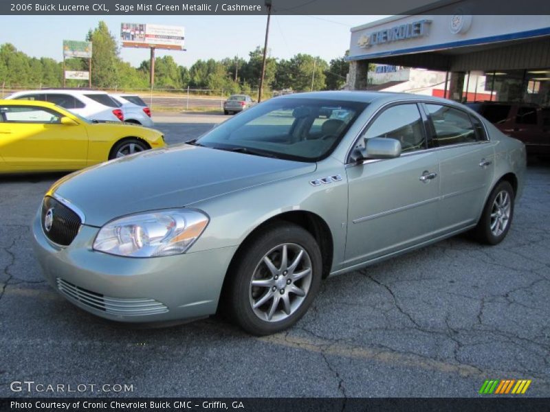 Sage Mist Green Metallic / Cashmere 2006 Buick Lucerne CXL