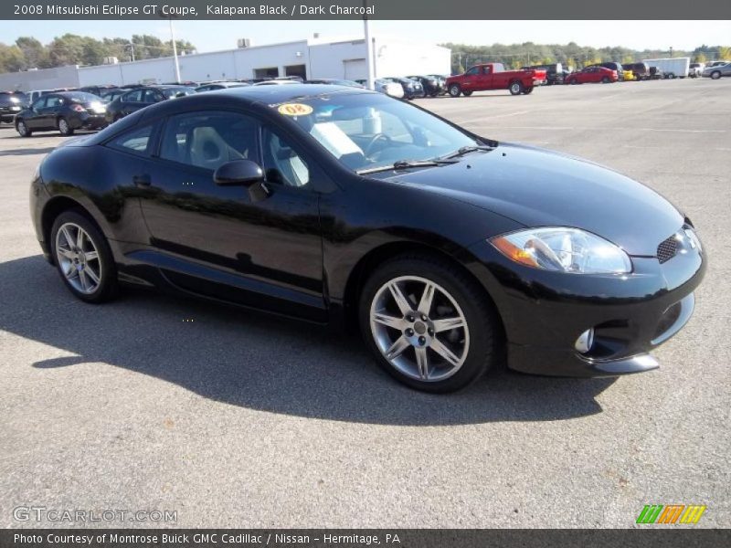 Kalapana Black / Dark Charcoal 2008 Mitsubishi Eclipse GT Coupe