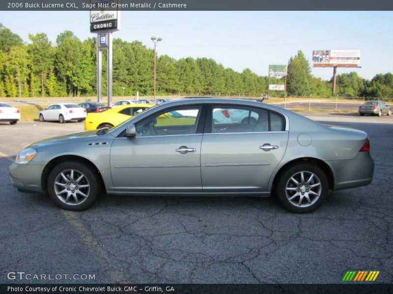 Sage Mist Green Metallic / Cashmere 2006 Buick Lucerne CXL