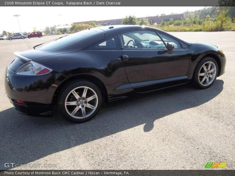 Kalapana Black / Dark Charcoal 2008 Mitsubishi Eclipse GT Coupe