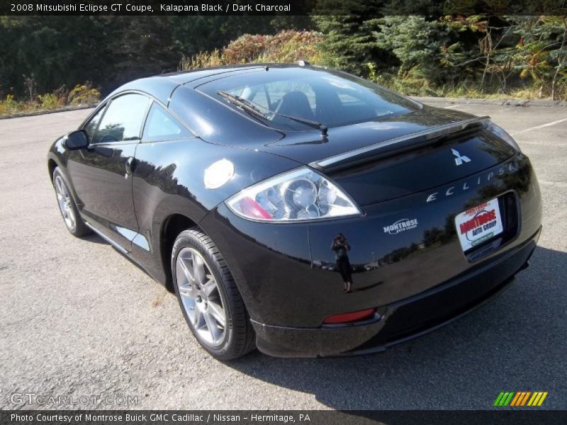 Kalapana Black / Dark Charcoal 2008 Mitsubishi Eclipse GT Coupe