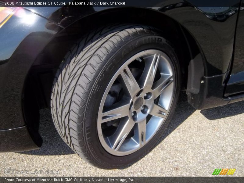 Kalapana Black / Dark Charcoal 2008 Mitsubishi Eclipse GT Coupe