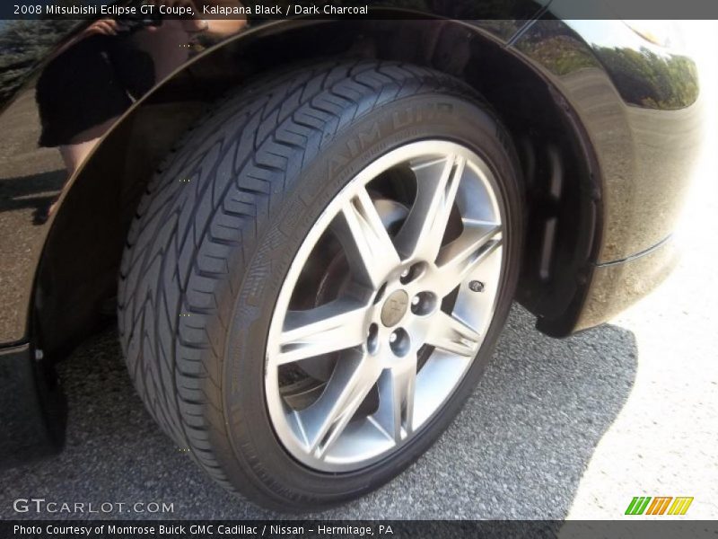 Kalapana Black / Dark Charcoal 2008 Mitsubishi Eclipse GT Coupe