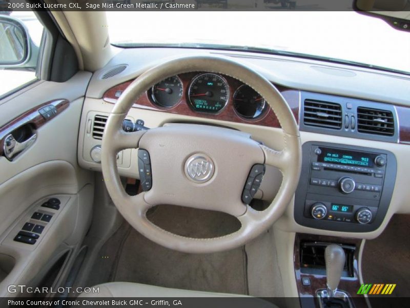 Sage Mist Green Metallic / Cashmere 2006 Buick Lucerne CXL