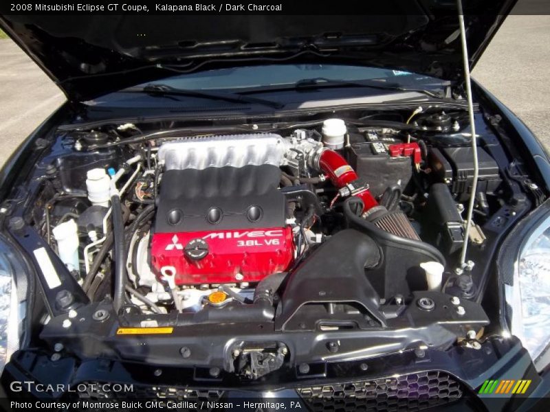 Kalapana Black / Dark Charcoal 2008 Mitsubishi Eclipse GT Coupe