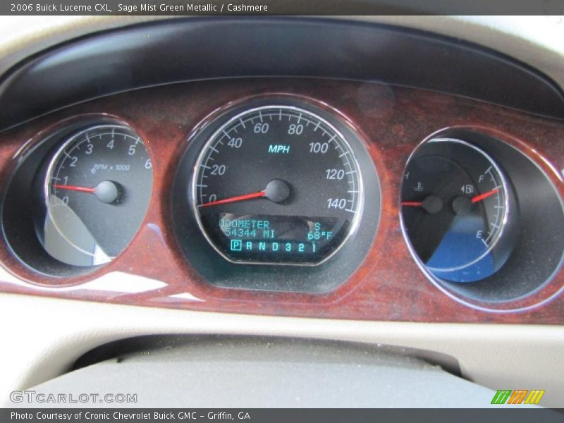 Sage Mist Green Metallic / Cashmere 2006 Buick Lucerne CXL