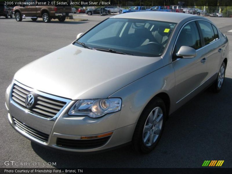 Arctic Blue Silver / Black 2006 Volkswagen Passat 2.0T Sedan