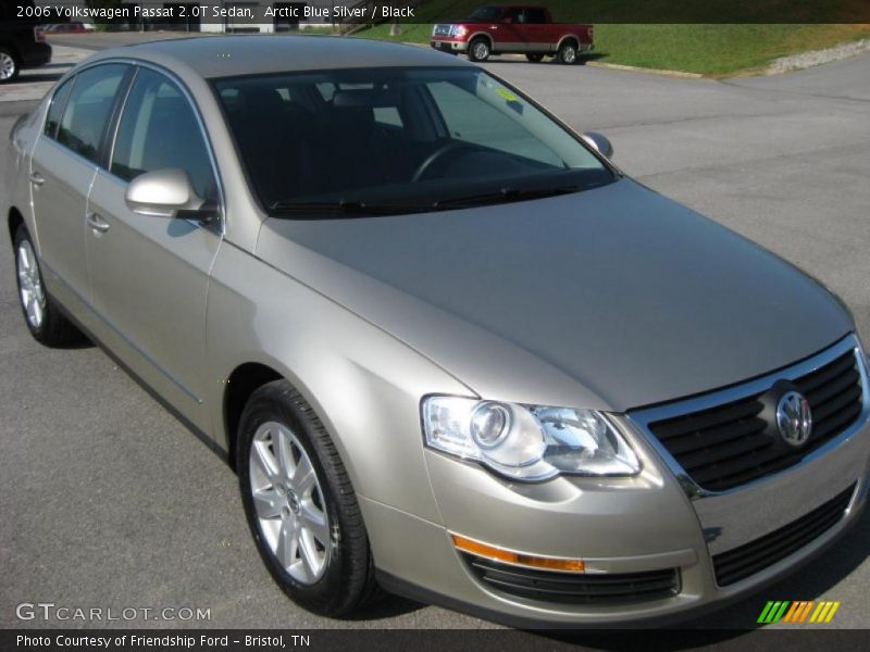 Arctic Blue Silver / Black 2006 Volkswagen Passat 2.0T Sedan