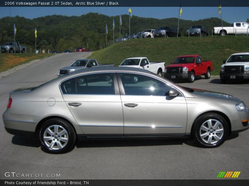 Arctic Blue Silver / Black 2006 Volkswagen Passat 2.0T Sedan