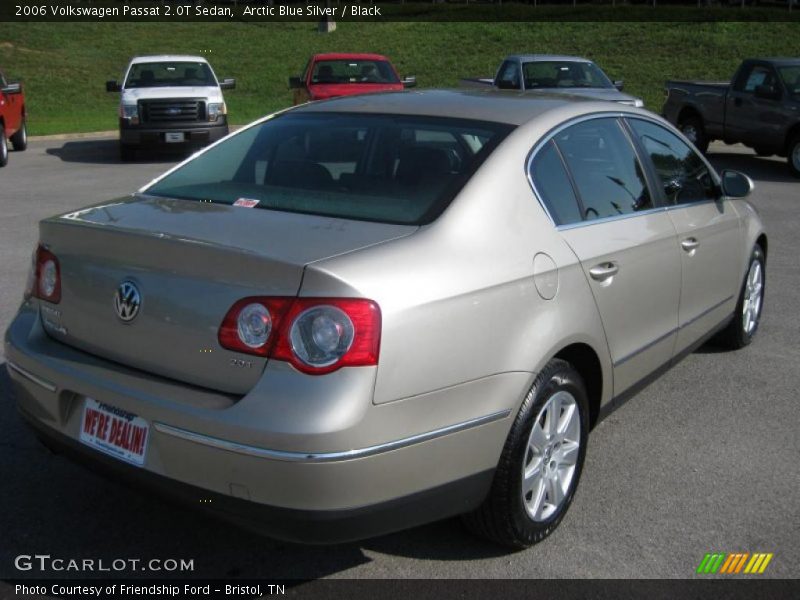 Arctic Blue Silver / Black 2006 Volkswagen Passat 2.0T Sedan
