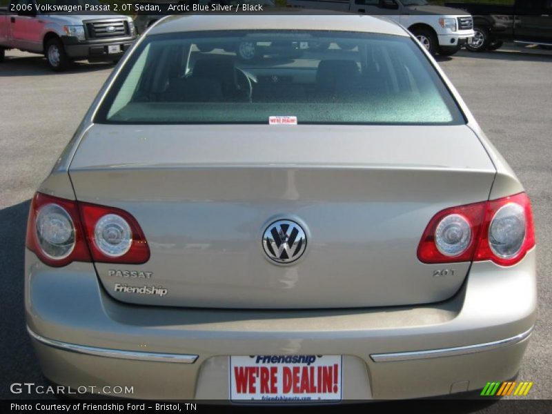 Arctic Blue Silver / Black 2006 Volkswagen Passat 2.0T Sedan