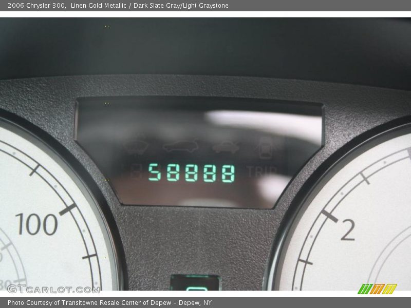 Linen Gold Metallic / Dark Slate Gray/Light Graystone 2006 Chrysler 300