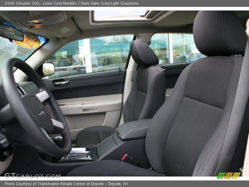 Linen Gold Metallic / Dark Slate Gray/Light Graystone 2006 Chrysler 300