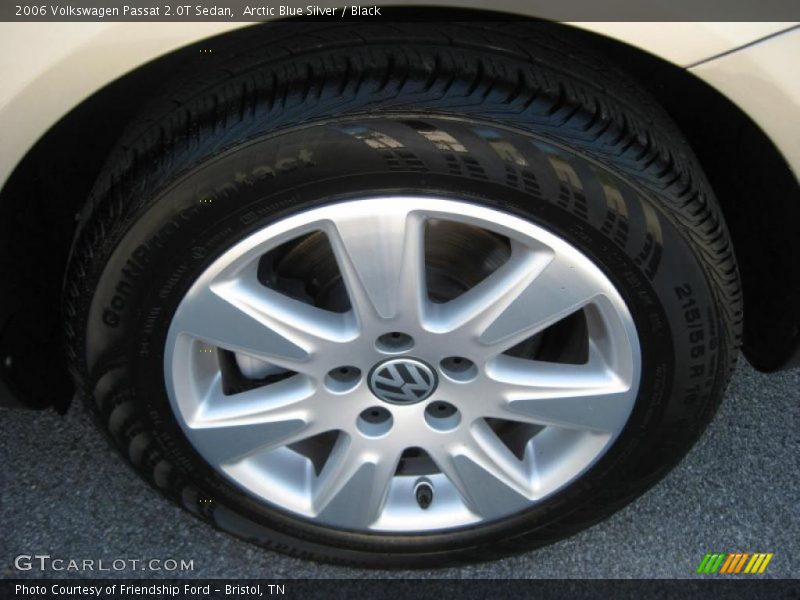 Arctic Blue Silver / Black 2006 Volkswagen Passat 2.0T Sedan