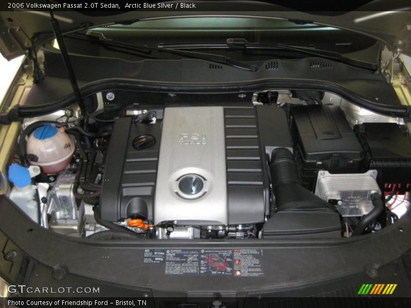 Arctic Blue Silver / Black 2006 Volkswagen Passat 2.0T Sedan