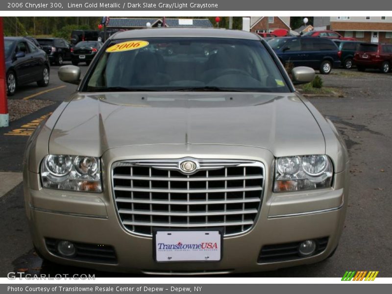 Linen Gold Metallic / Dark Slate Gray/Light Graystone 2006 Chrysler 300