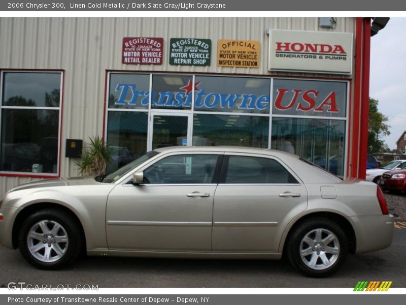 Linen Gold Metallic / Dark Slate Gray/Light Graystone 2006 Chrysler 300
