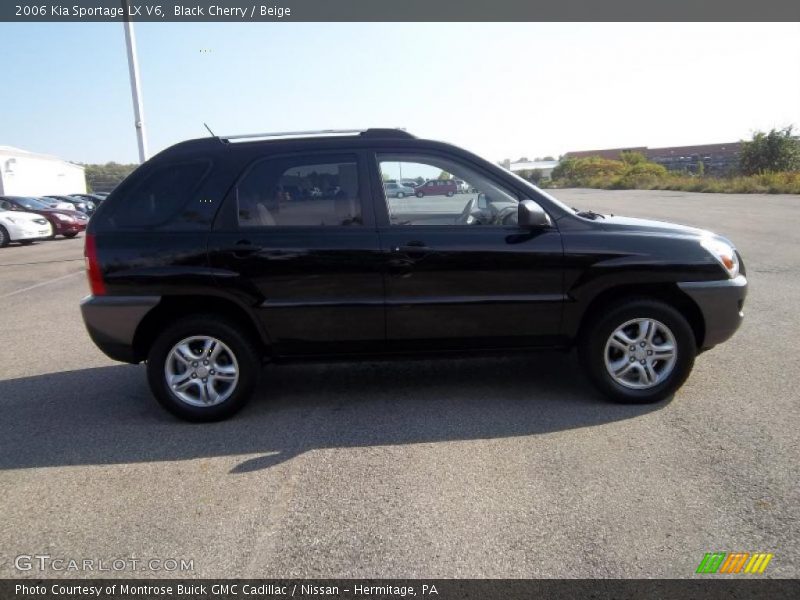 Black Cherry / Beige 2006 Kia Sportage LX V6